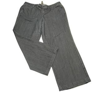 Lane Bryant Dark Denim Tighter Tummy Flare Trousers